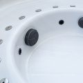 Luxury massage round whirlpool bathtub fibreglass pool